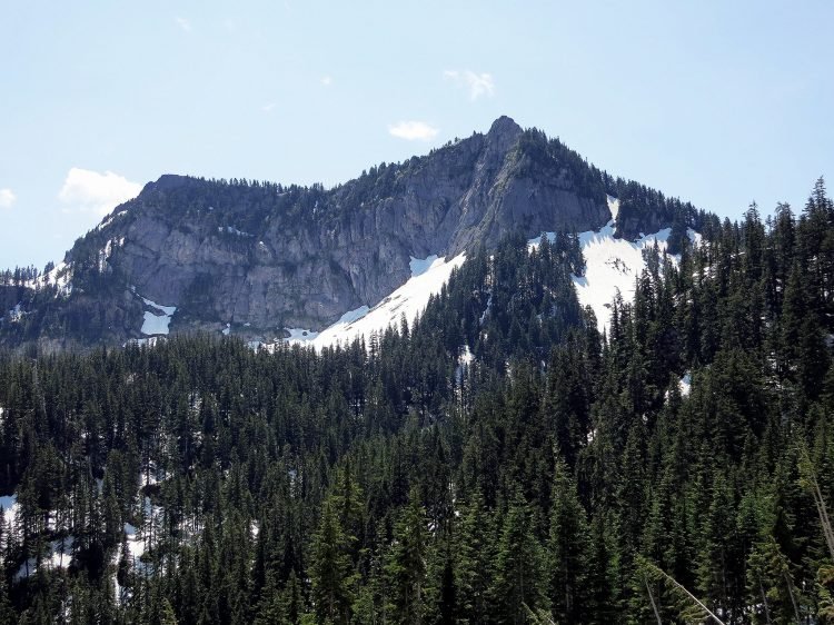 Tinkham Peak from the trail