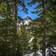 Palmer Mountain East Peak by Crosby Mountain and Bing Peak / 帕瑪山