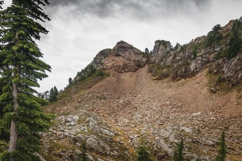 Leaving Mount Stickney