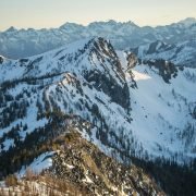 Battle Mountain + Snowshoe Ridge in Lake Chelan-Sawtooth / 戰役山