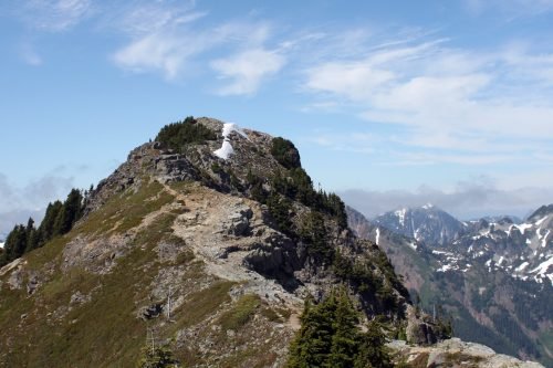 Alta Mountain summit within reach